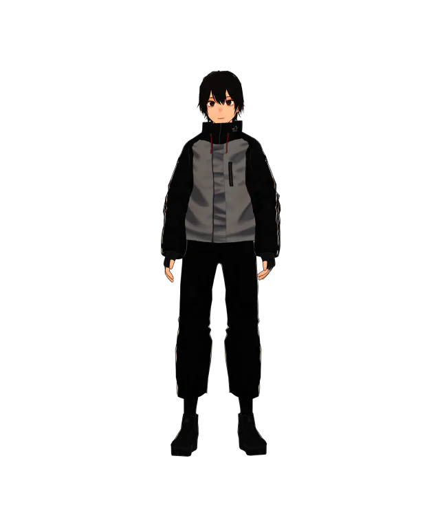 Liam in a neutral standing pose